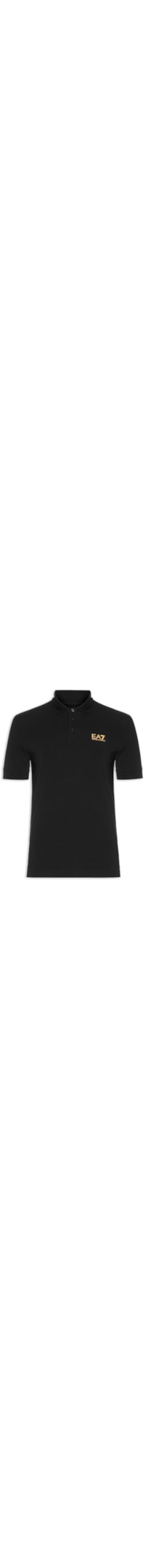 Polo Masculina Gola Esporte - Preto