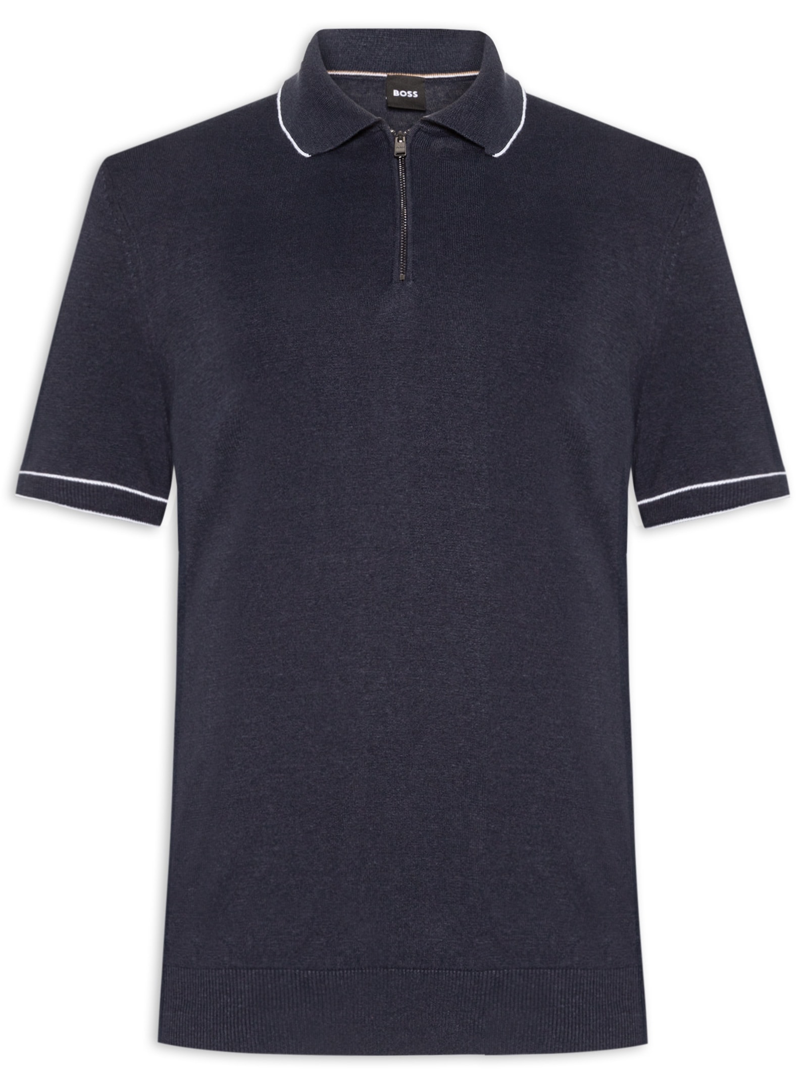 Polo Masculina H-Jiovaonotto Preto Boss