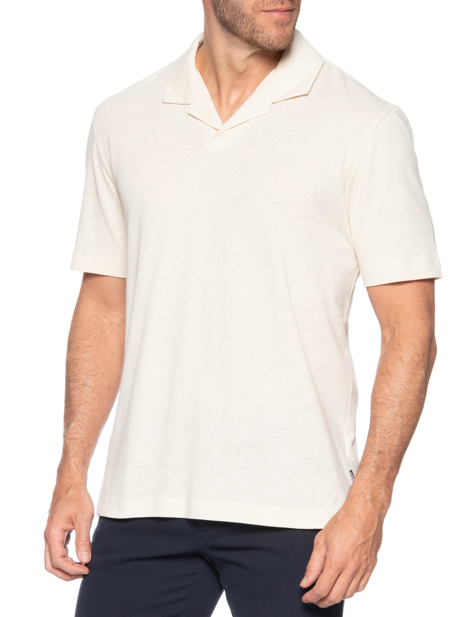 Polo Masculina H-Ponti Branco Boss