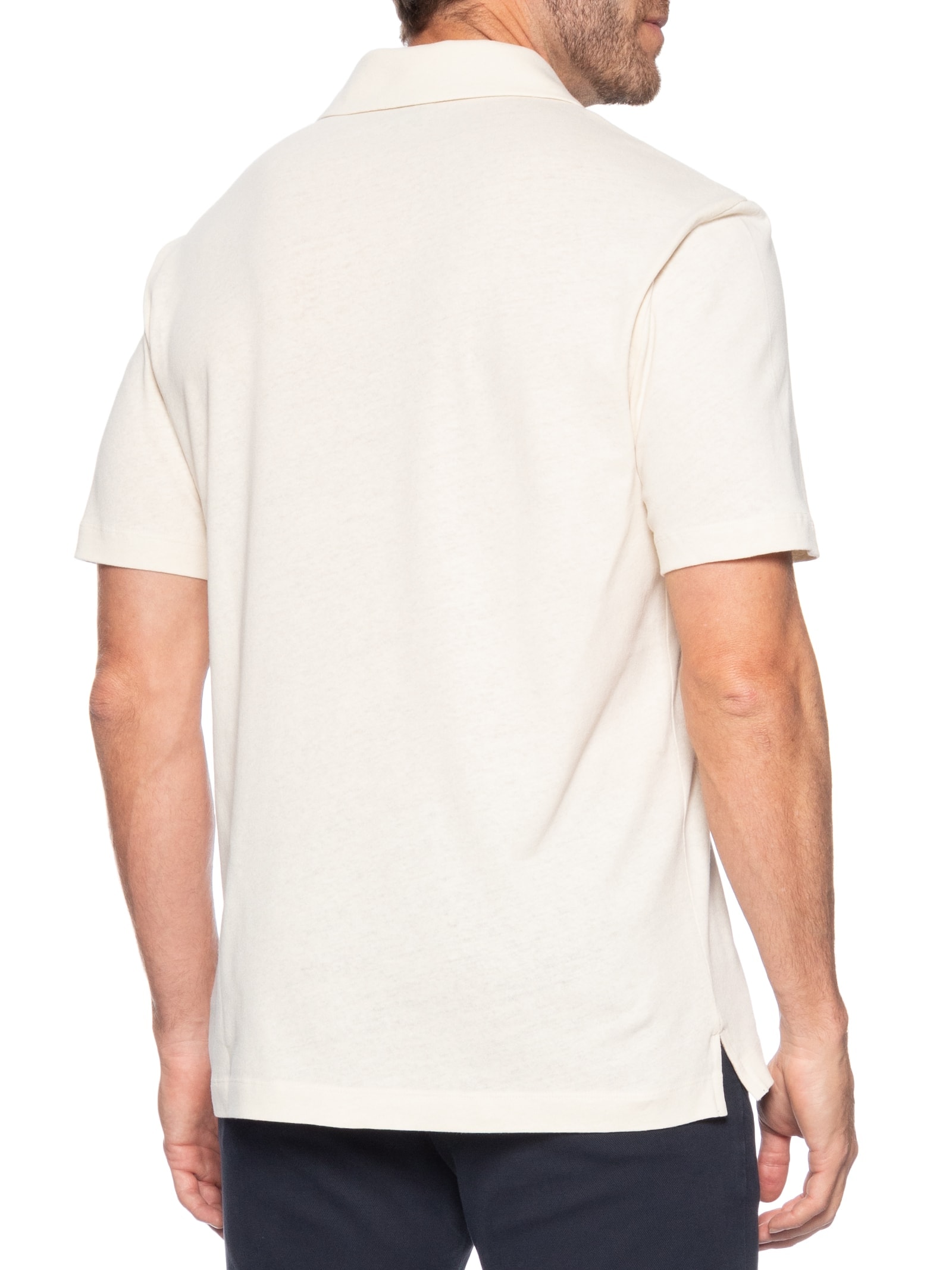 Polo Masculina H-Ponti Branco Boss
