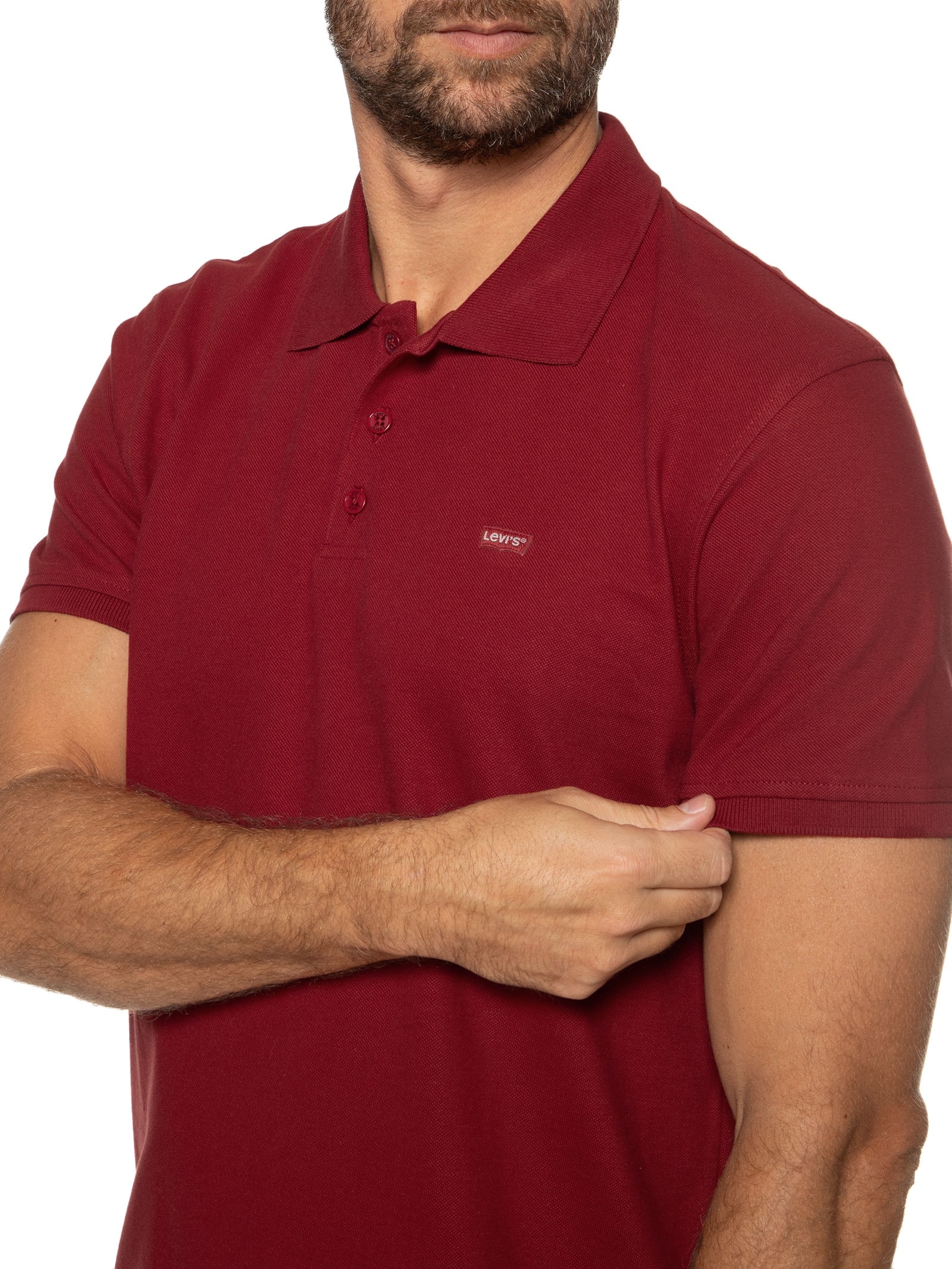 Polo Masculina Hm Vermelho  Levi's