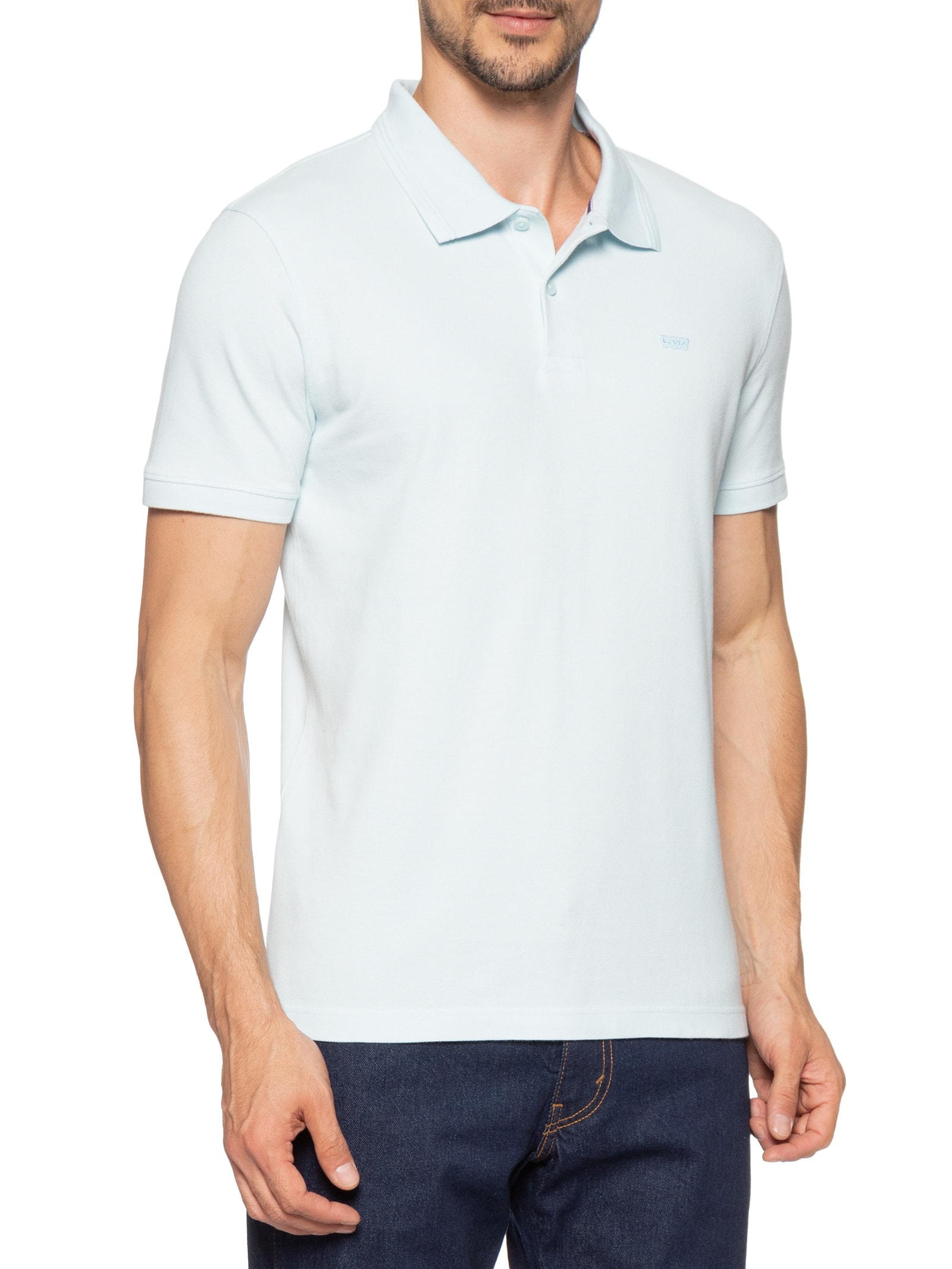 Polo Masculina Icon Azul Levi's