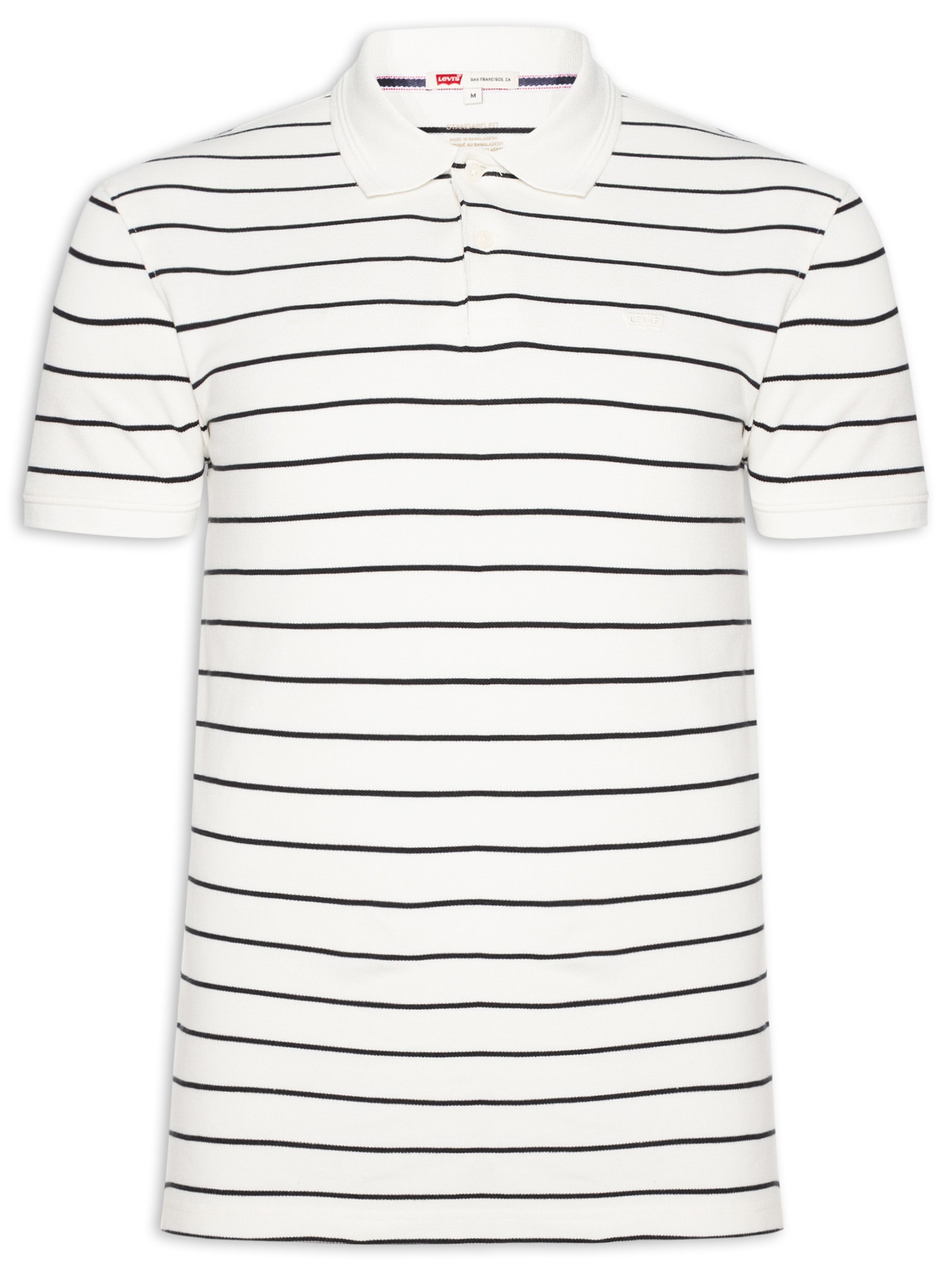 Polo Masculina Icon Branco Levi's