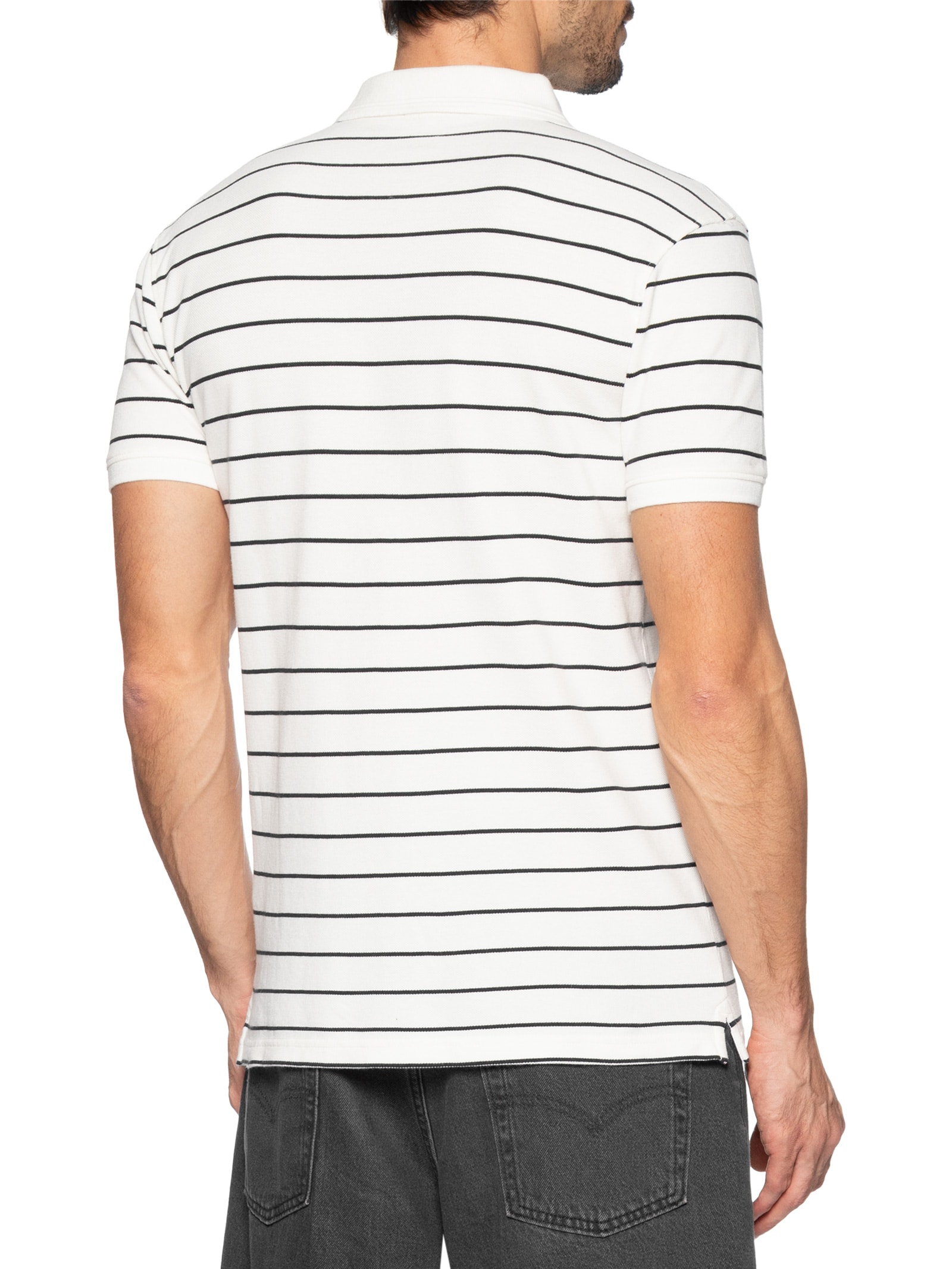Polo Masculina Icon Branco Levi's