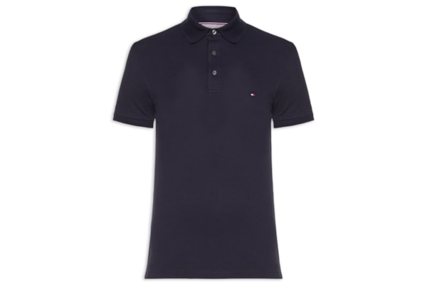 Polo Masculina Im 1985 Slim Fit - Azul