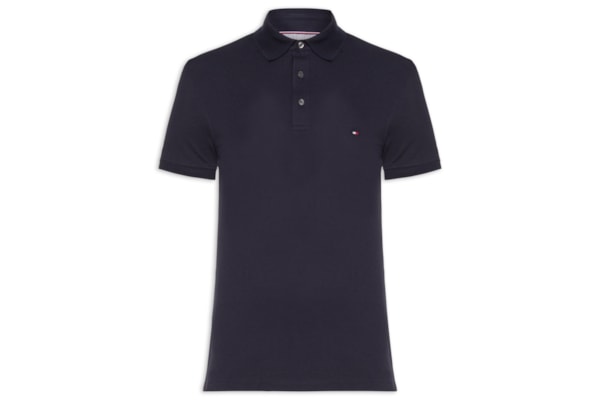 Polo Masculina Im 1985 Slim Fit - Azul
