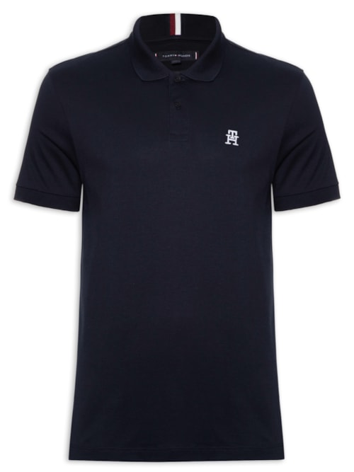 Polo Masculina Imd Interlock Reg – Azul