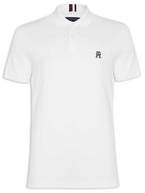 Polo Masculina Imd Interlock Reg – Branco