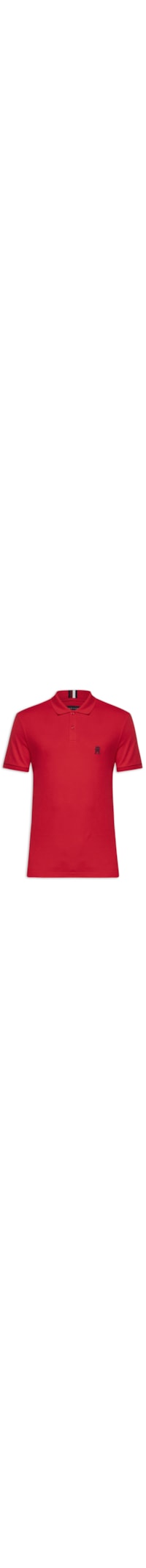 Polo Masculina Imd Interlock Reg - Vermelho