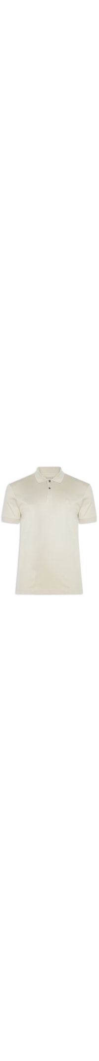Polo Masculina Interlock Pima – Bege