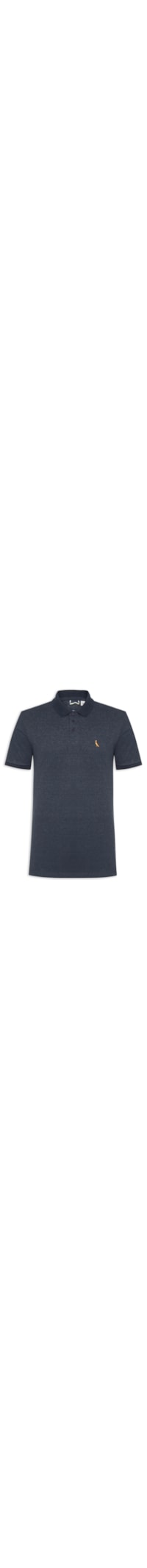 Polo Masculina Jazz Denim - Azul