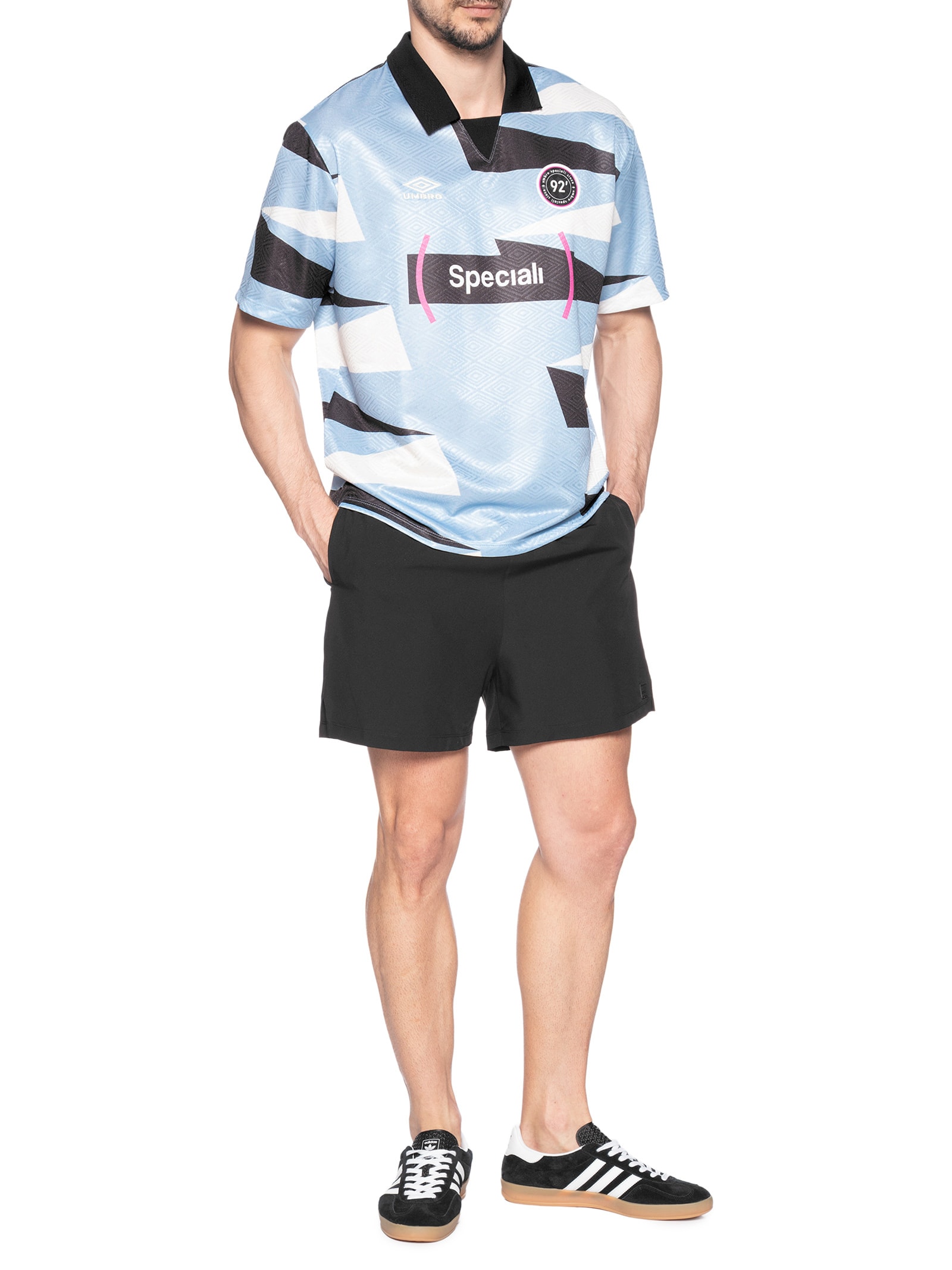 Polo Masculina Jersey 92 - Azul - Umbro