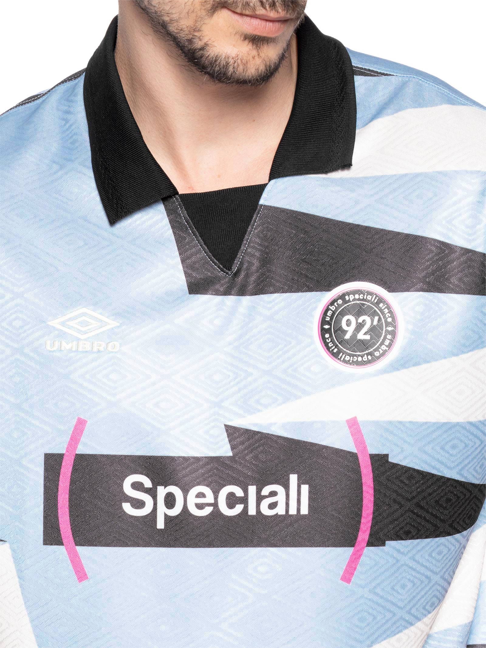 Polo Masculina Jersey 92 Azul Umbro