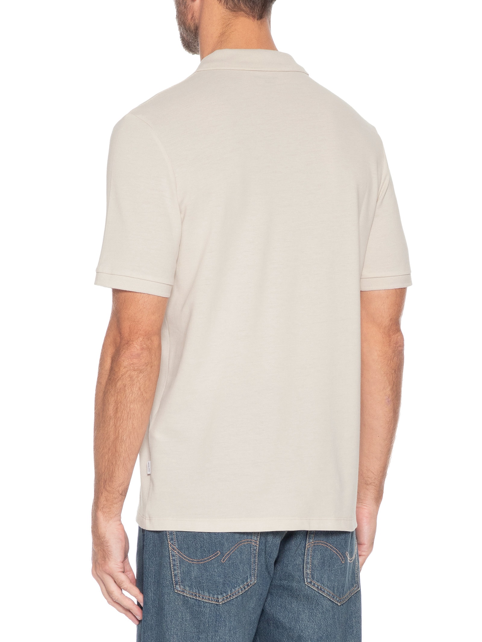 Polo Masculina Kane Bege Jack & Jones