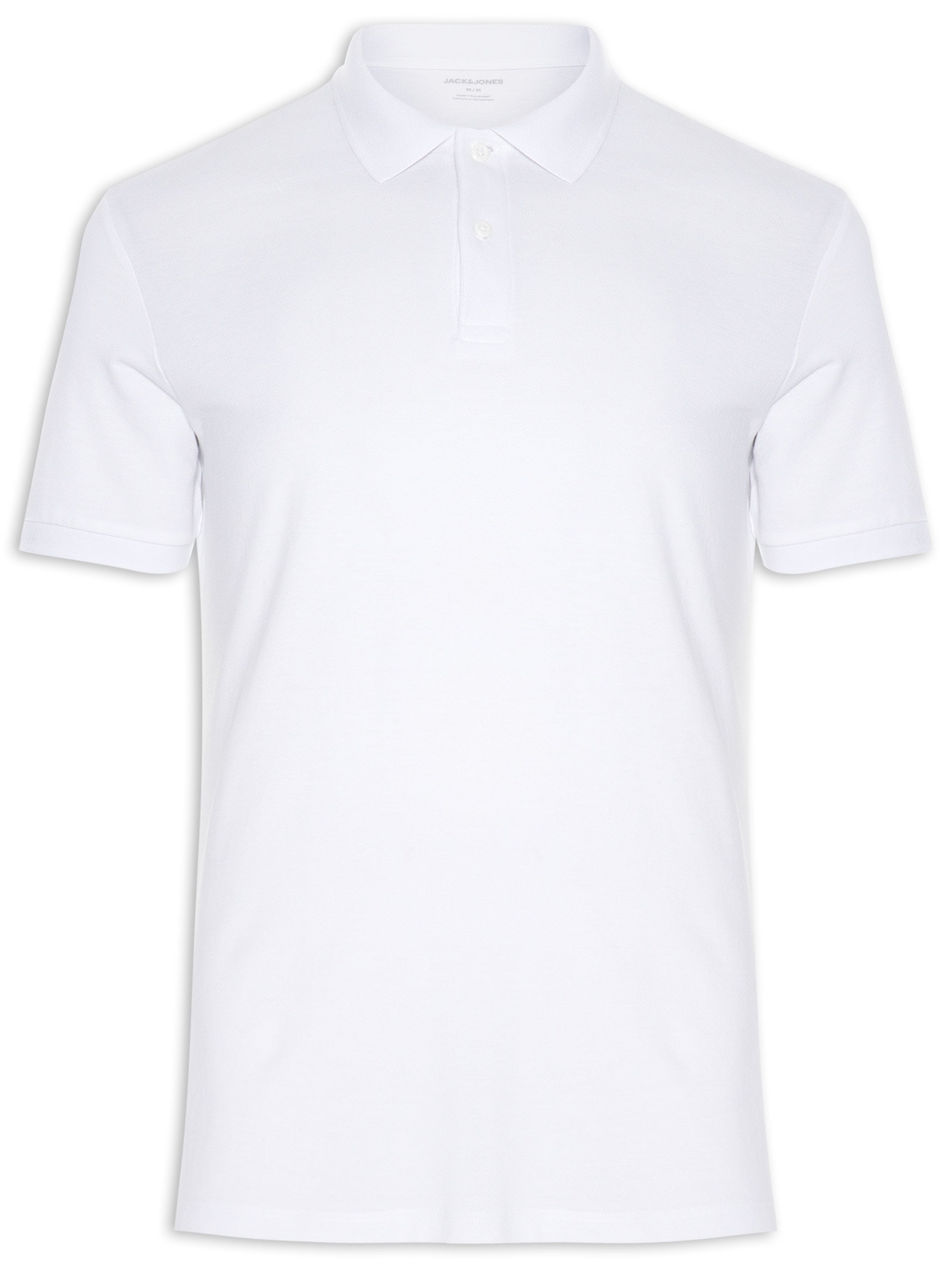 Polo Masculina Kane Branco Jack & Jones
