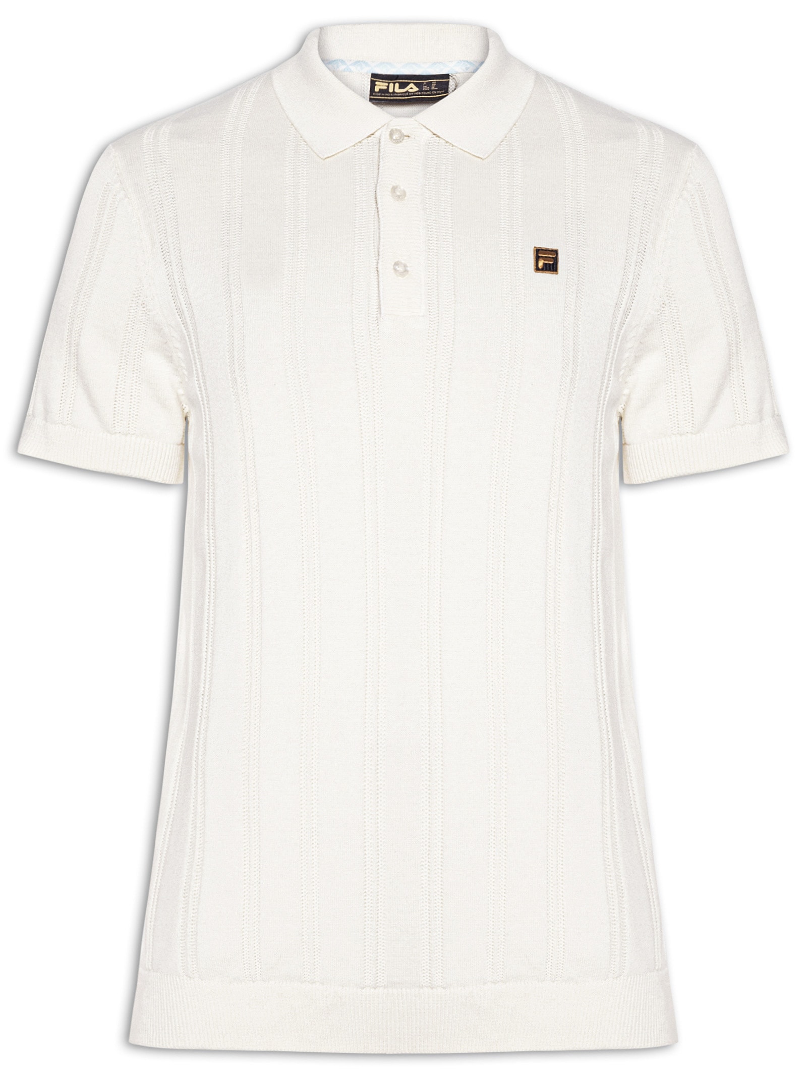 Polo Masculina Kennedy Off White Fila