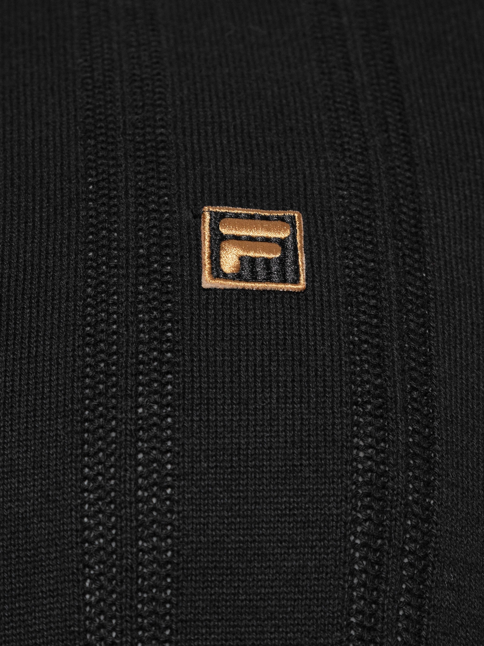 Polo Masculina Kennedy Preto Fila