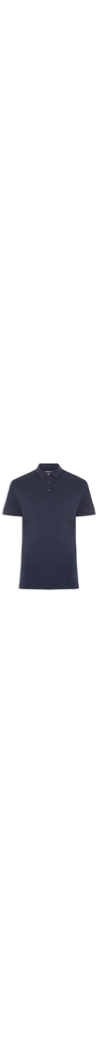 Polo Masculina Liquid Cotton - Azul