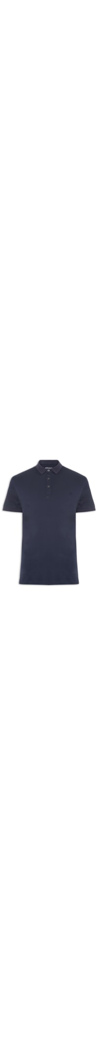 Polo Masculina Liquid Cotton - Azul