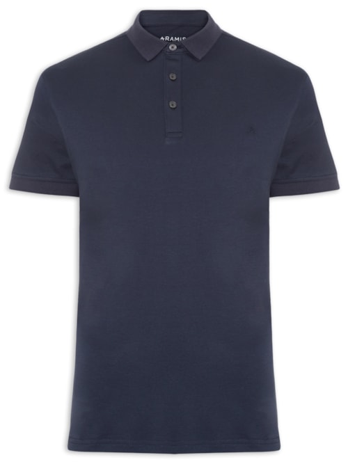 Polo Masculina Liquid Cotton – Azul