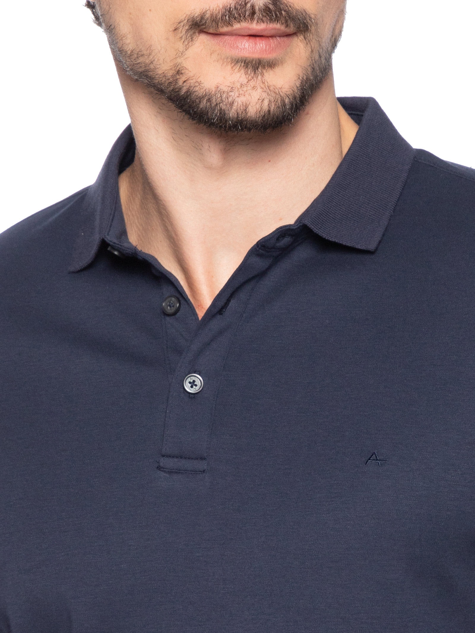 Polo Masculina Liquid Cotton Azul Aramis