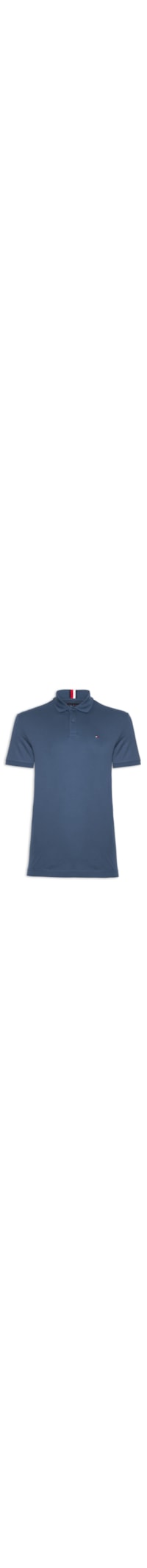 Polo Masculina Liquid Cotton Essential Reg - Azul