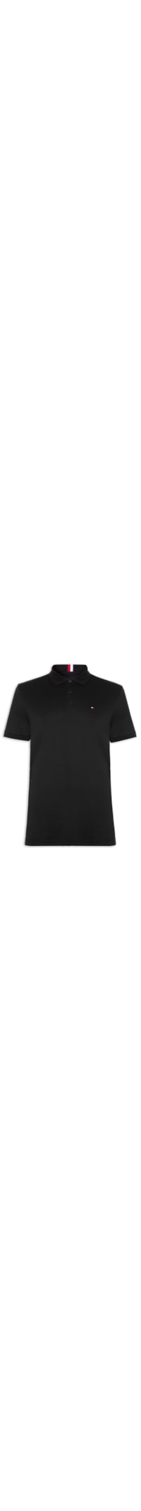 Polo Masculina Liquid Cotton Essential Reg - Preto