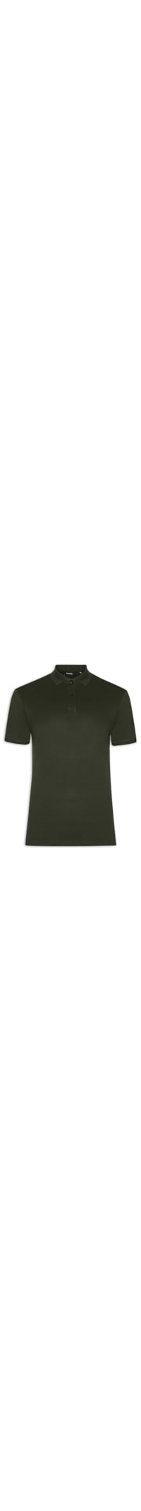 Polo Masculina Lisa Piquet Básica - Verde