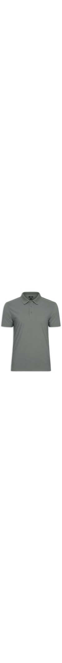 Polo Masculina Malha Sem Costura - Verde