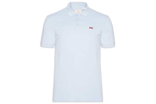 Polo Masculina Manga Curta - Azul