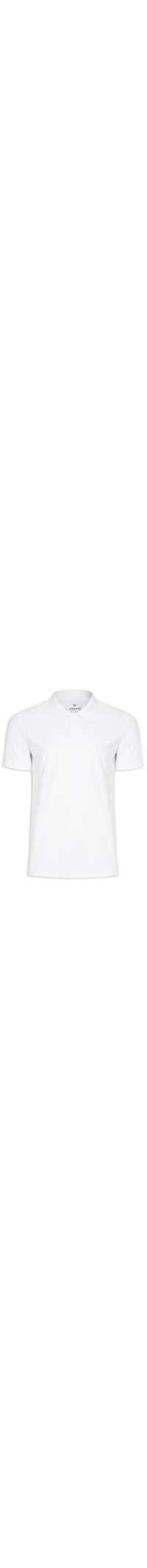 Polo Masculina Manga Curta - Branco