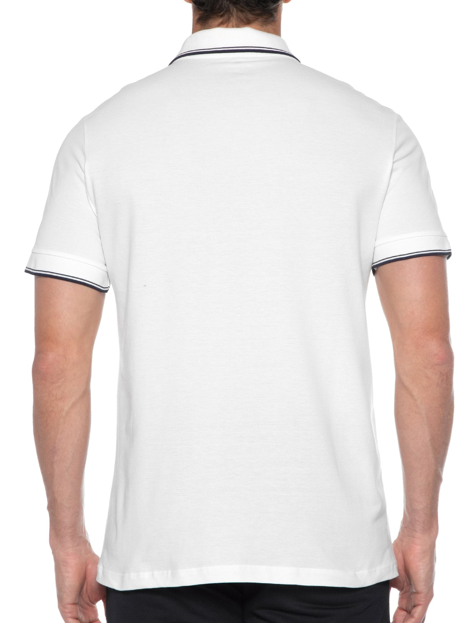 Polo Masculina Manga Curta Branco Hering