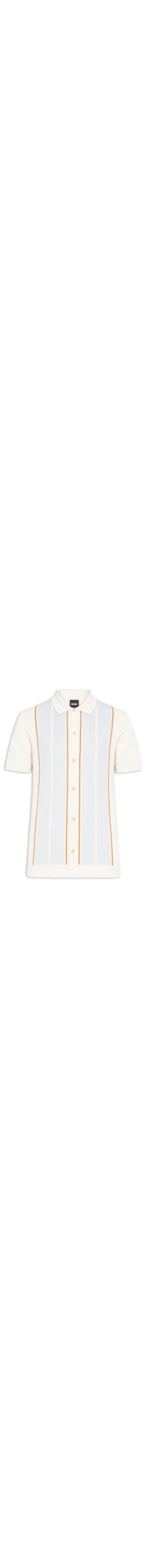 Polo Masculina Manga Curta C-Lastro - Branco