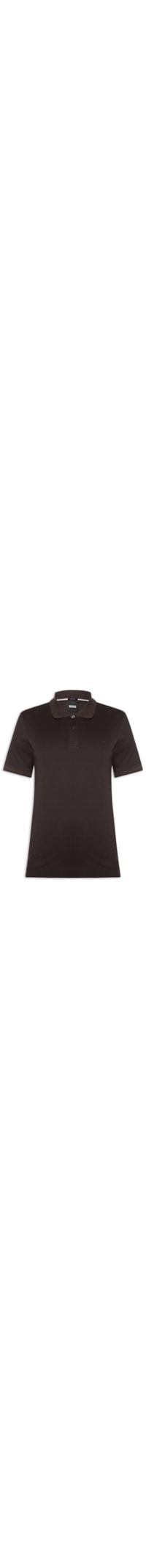 Polo Masculina Manga Curta C-Parris 98 Regular fit - Marrom