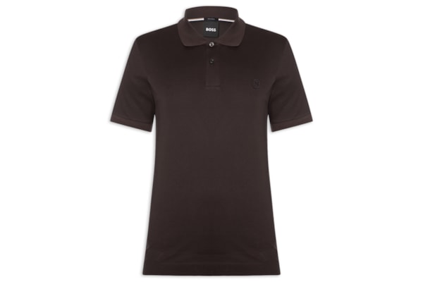 Polo Masculina Manga Curta C-Parris 98 Regular fit  - Marrom