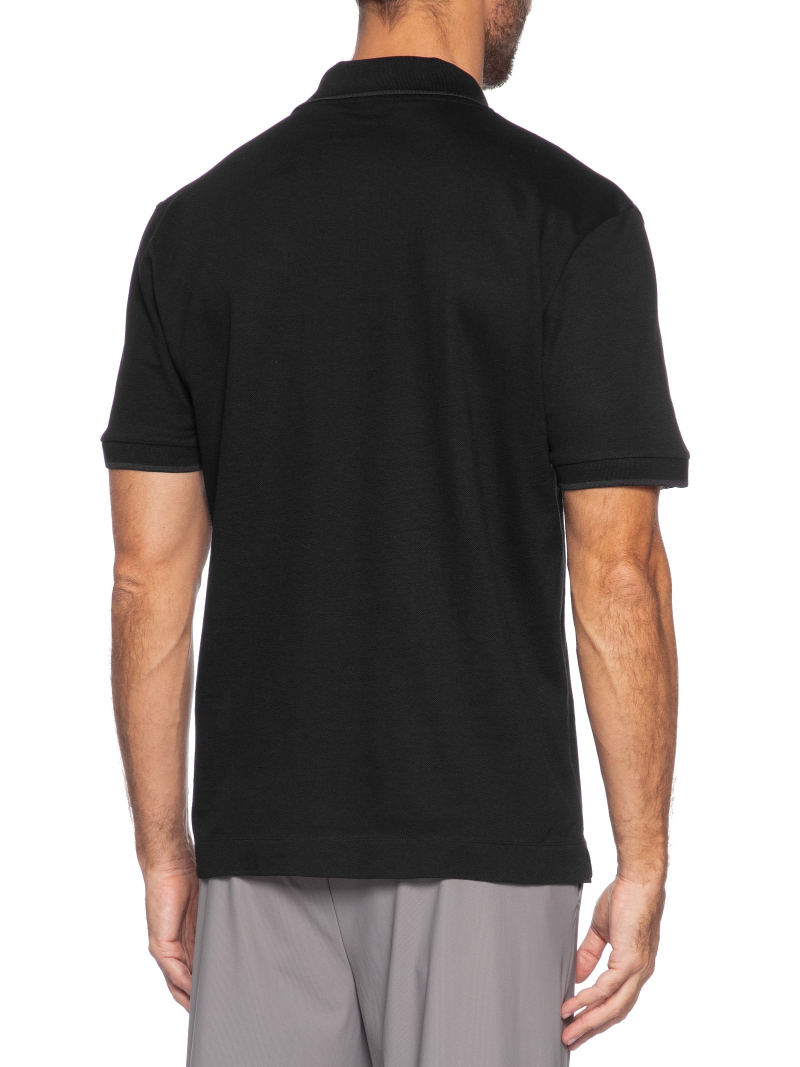 Polo Masculina Manga Curta C-Parris 98 Regular fit  Preto Boss