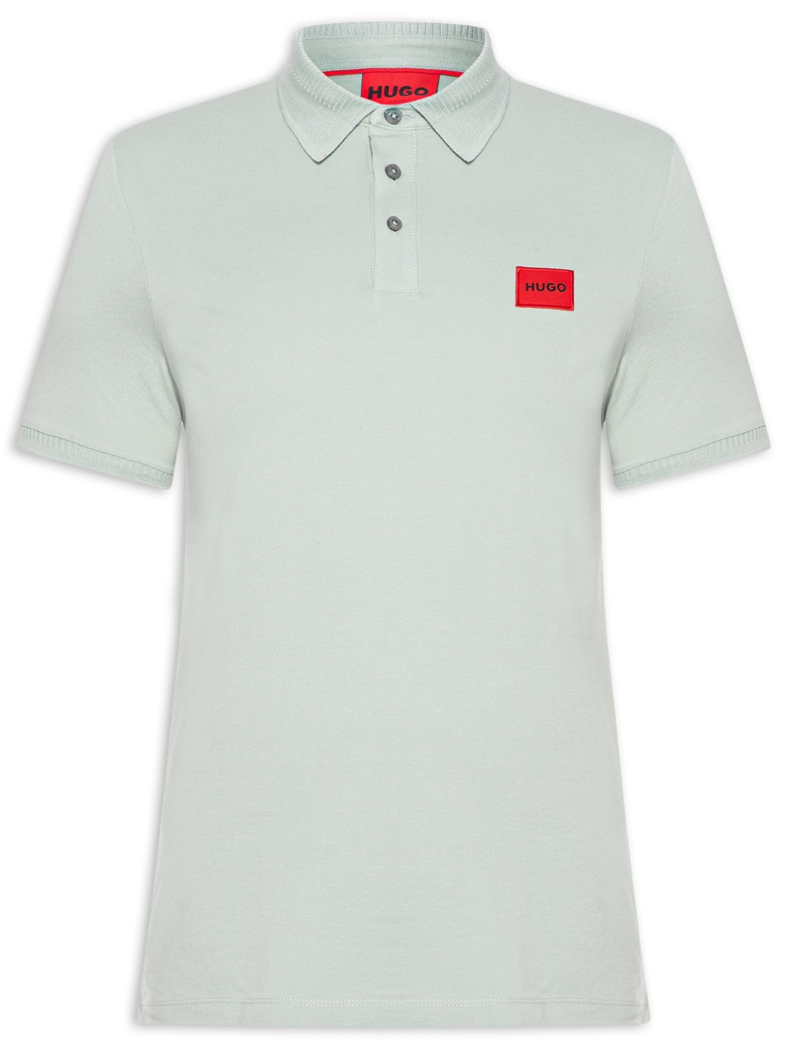 Polo Masculina Manga Curta Dereso 222 Verde Hugo