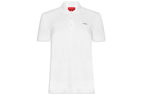 Polo Masculina Manga Curta Dinos - Branco