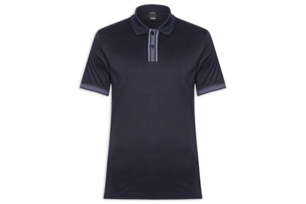 Polo Masculina Manga Curta H-Parlay Regular fit - Azul