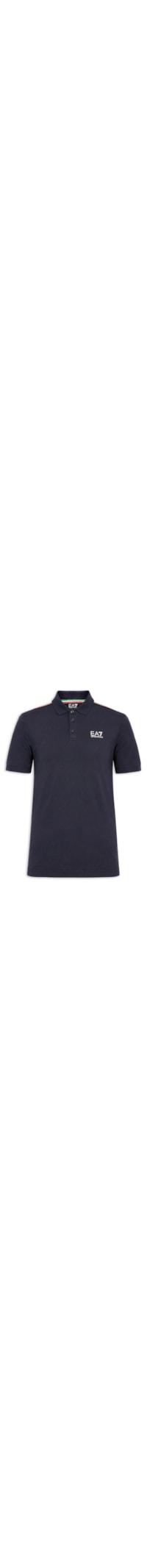 Polo Masculina Manga Curta Italian Spiri - Azul