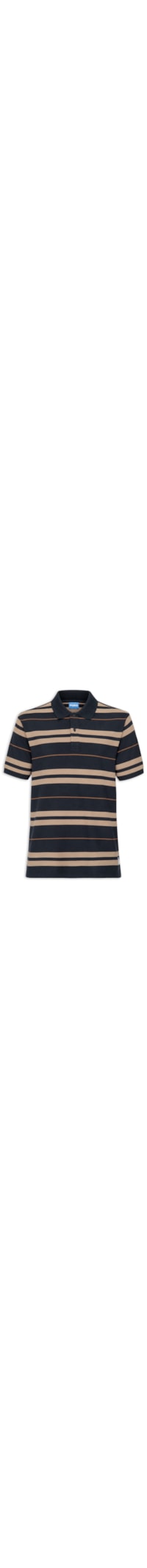 Polo Masculina Manga Curta Nivarsolo - Azul