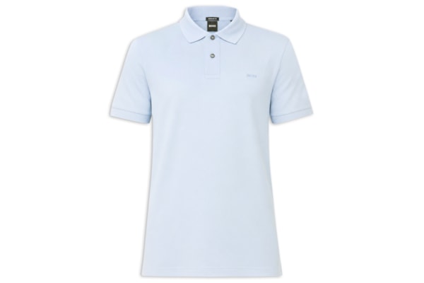 Polo Masculina Manga Curta Pallas - Azul