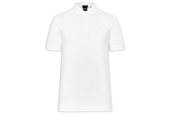 Polo Masculina Manga Curta Pallas - Branco