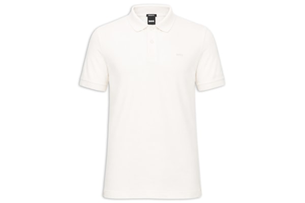 Polo Masculina Manga Curta Pallas - Branco