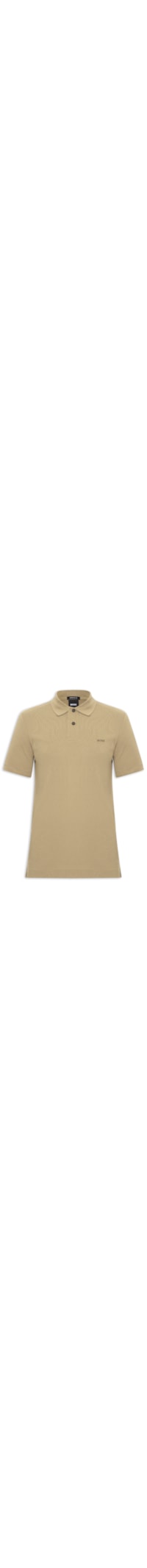 Polo Masculina Manga Curta Pallas Regular fit - Bege