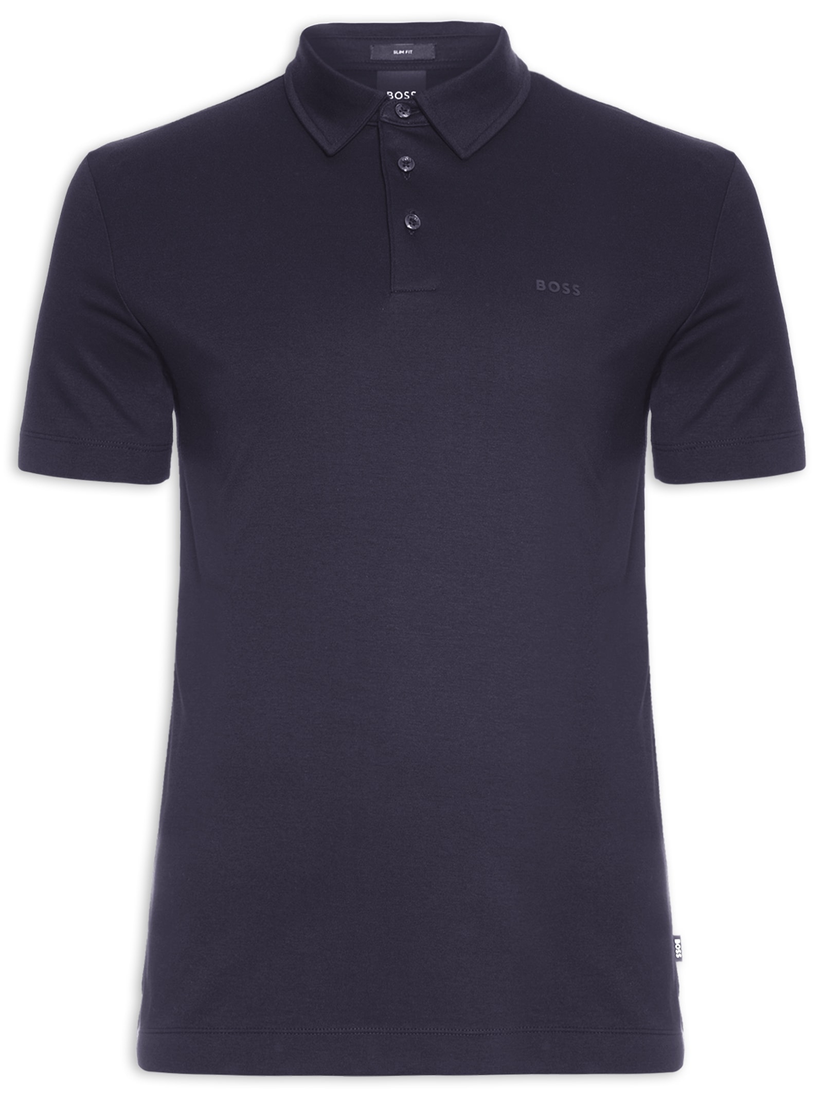 Polo Masculina Manga Curta Palosh 30 Regular fit  Azul Boss
