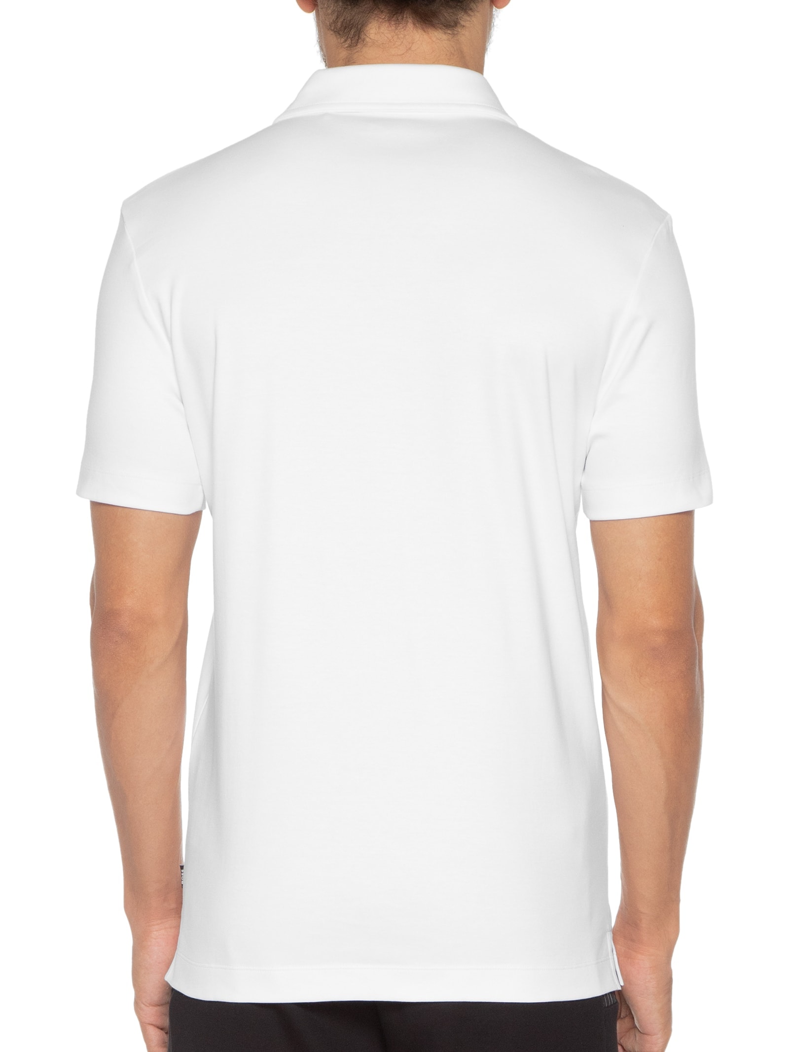 Polo Masculina Manga Curta Palosh 30 Regular fit  Branco Boss