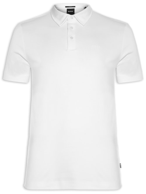 Polo Masculina Manga Curta Palosh 30 Regular fit - Branco
