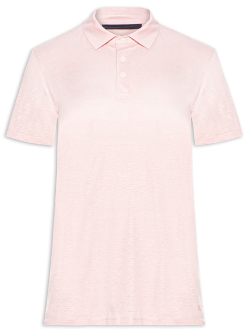 Polo Masculina Manga Curta Parris 7 – Rosa