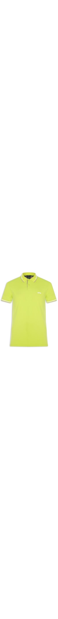 Polo Masculina Manga Curta Paul Curved - Verde